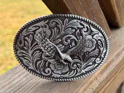 Stars & Stripes Western Buckle GS-403
