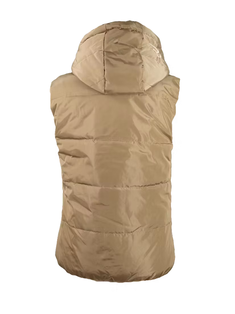 Ranch Girls Hooded Vest Pam Sand