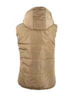 Ranch Girls Hooded Vest Pam Sand