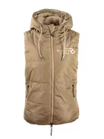 Ranch Girls Hooded Vest Pam Sand