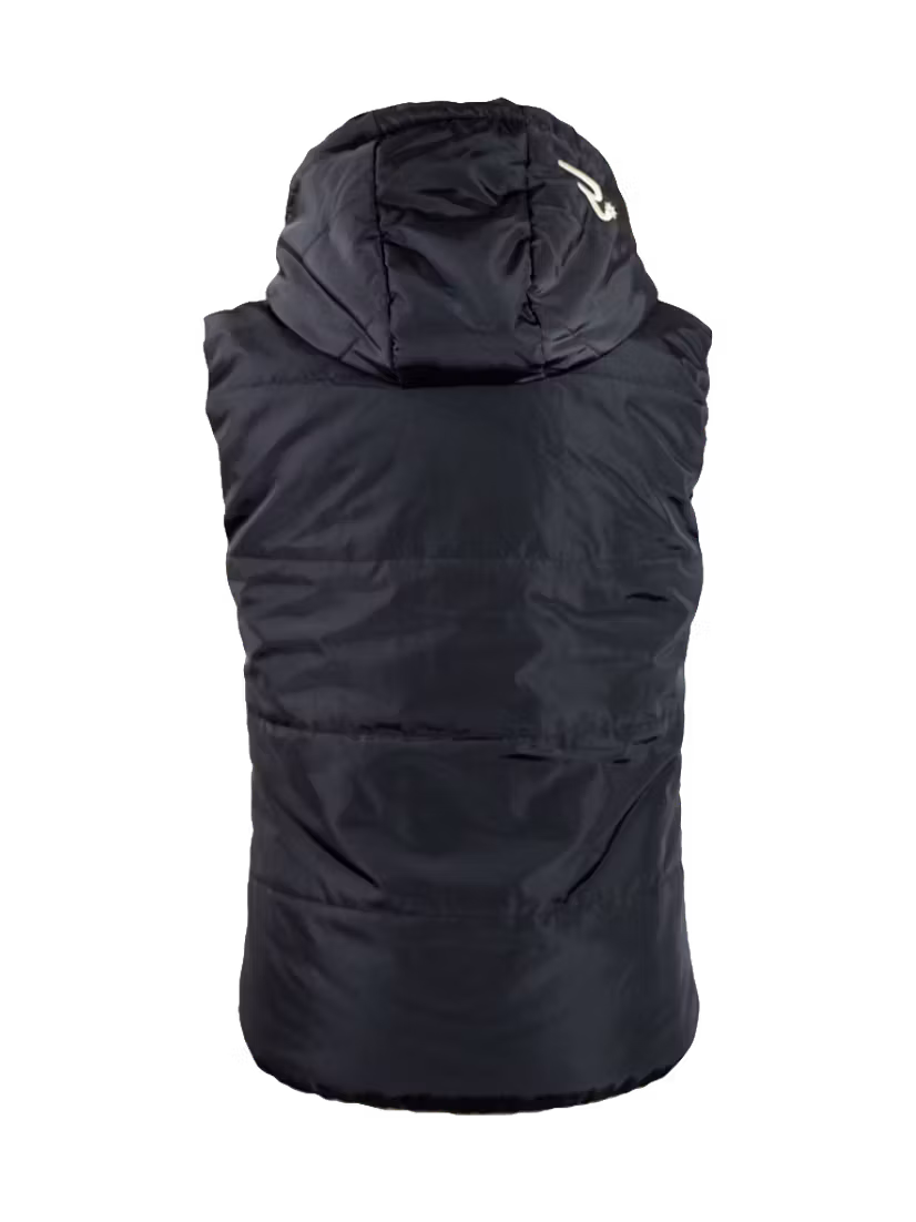 Ranch Girls Hooded Vest Pam Black