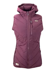 Ranch Girls Hooded Hybrid Vest Ava Blackberry