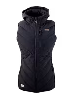Ranch Girls Hooded Hybrid Vest Ava Black