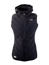 Ranch Girls Hooded Hybrid Vest Ava Black
