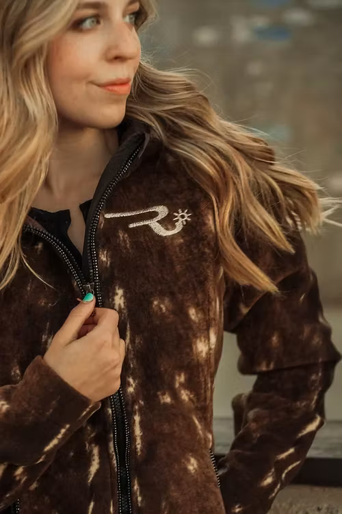 Ranch Girls Polar Fleece Jacket Gaby Deer