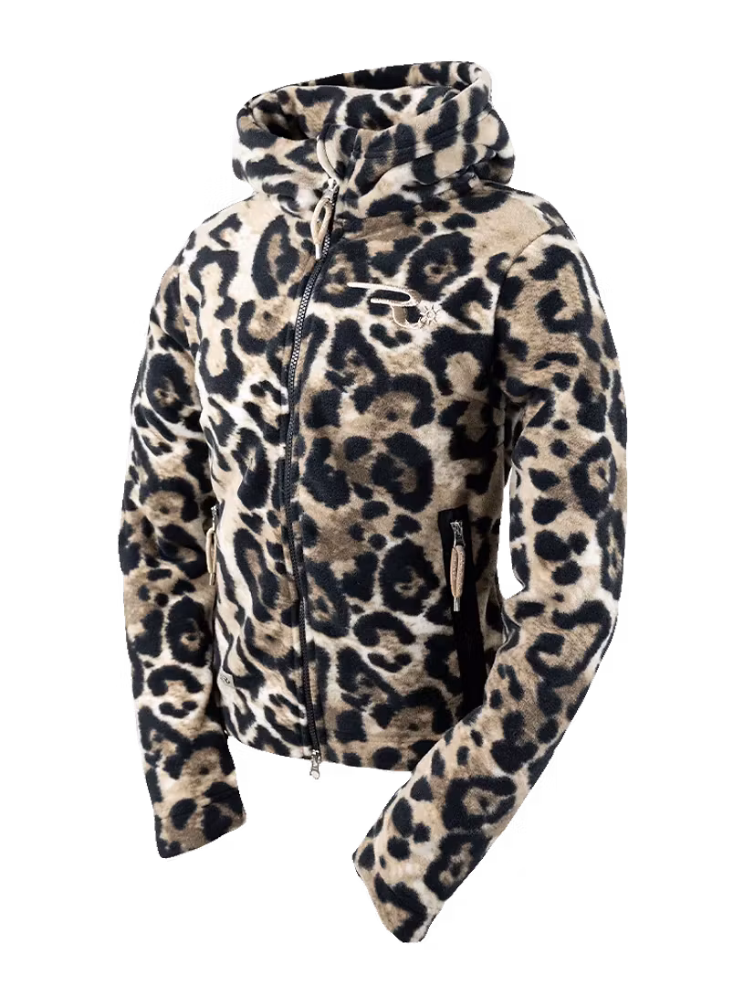 Ranch Girls Polar Fleece Jacket Abby Leopard