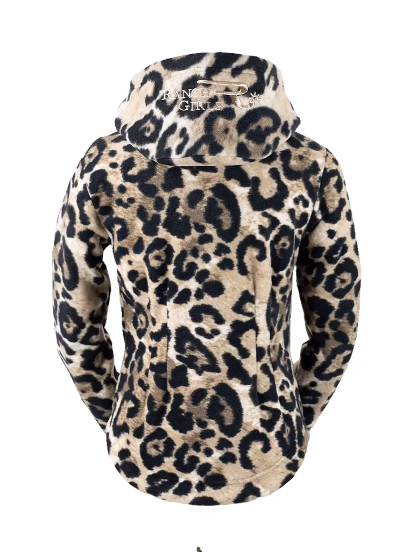 Ranch Girls Polar Fleece Jacket Abby Leopard
