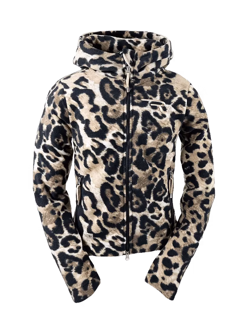 Ranch Girls Polar Fleece Jacket Abby Leopard