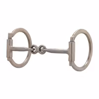 Weaver Offset D-Ring 3 Piece Snaffle 5,3"