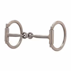 Weaver Offset D-Ring 3 Piece Snaffle 5,3"