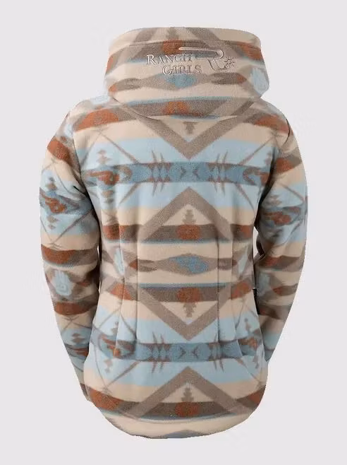 Ranch Girls Polar Fleece Jacket Abby Desert Ice