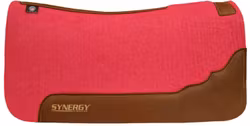 Weaver Saddlepad 100% Merinoull Pink
