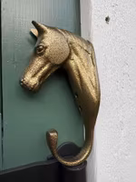 HKM Horsehead Upphängningskrok Brons