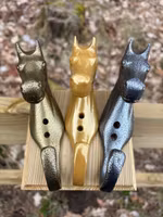 HKM Horsehead Upphängningskrok Brons