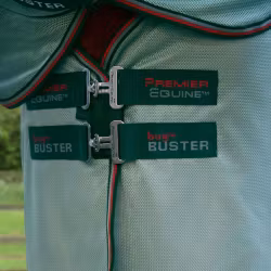 Bug Buster Fly Rug with Detachable Neck and Belly Flap Green