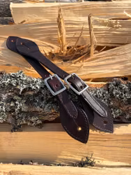 Dark Oiled Lady's Spurstrap