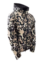 Ranch Girls Hooded Polar Fleece Jacket Gaby Leopard