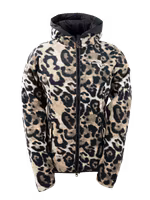 Ranch Girls Hooded Polar Fleece Jacket Gaby Leopard