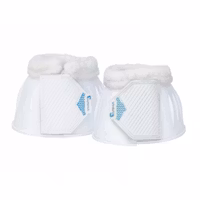ARMA Glossy PVC Boots Med Fleece White