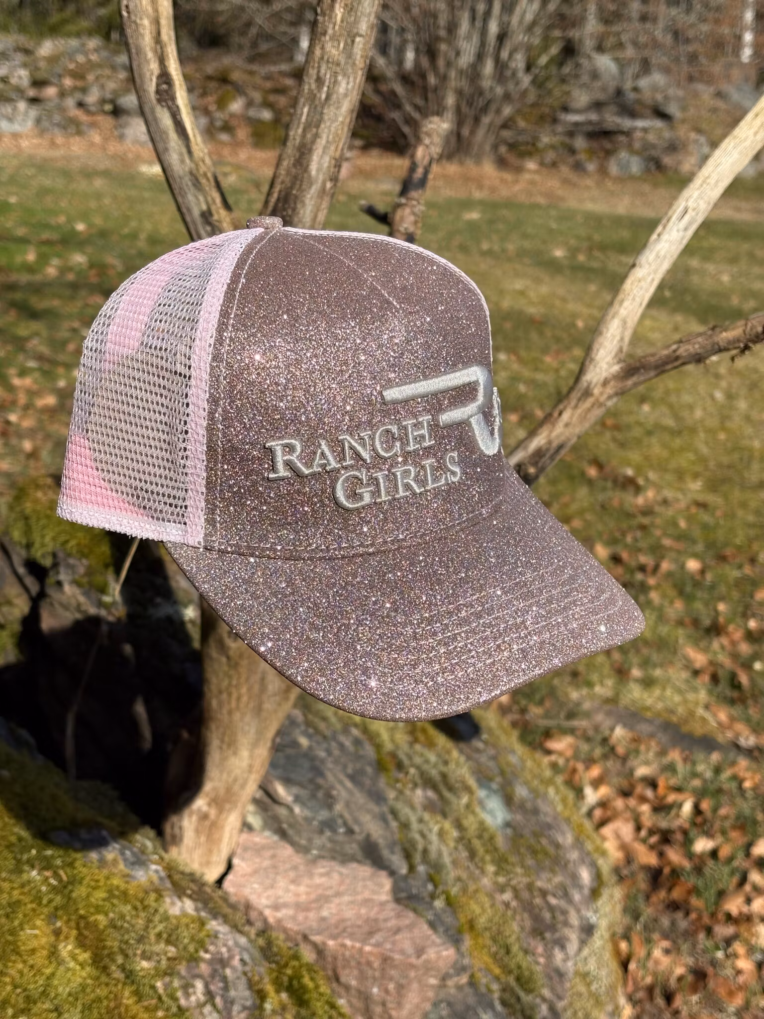 Ranch Girls Cap Glimmer Rose/Creme