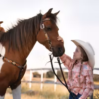 Weaver 2-Piece snaffle mouth pony bit