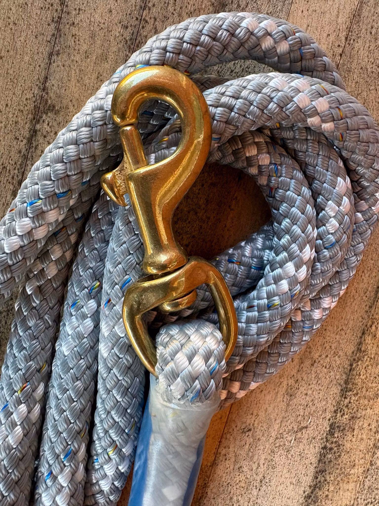 Poly Rope Grimskaft Avant 2.5 Meter Ljusgrå/Vit