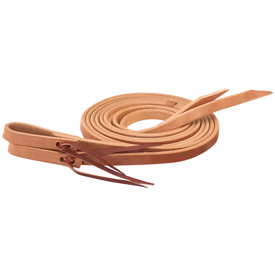 Weaver Russet Single-Ply Extra Heavy Harness Split Reins 1/2" x 8`