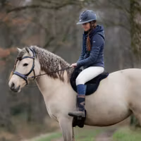 F.R.A® Ridpad / Barbackasadel Bisco, Svart Cob/Full