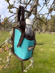 Cashel Bottle Holder Suede Mint