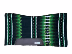SattelMax Anatomical Show Blanket Green