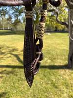 Weaver Braided Romal Reins Brown