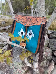 Bag Bag-08 100% Leather - Trimming 100 % New Zealand Wool