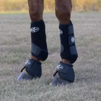 Strike Sports Medicine Front Boots Black