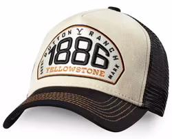 Stars & Stripes Trucker Cap Yellowstone -09