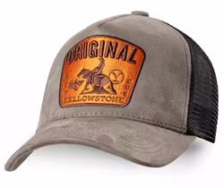 Stars & Stripes Trucker Cap Yellowstone -08