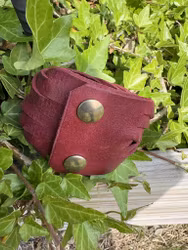 Bracelet Leather Red