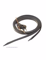 Old World Harness Reins Dark 1/2 tum x 7 feet