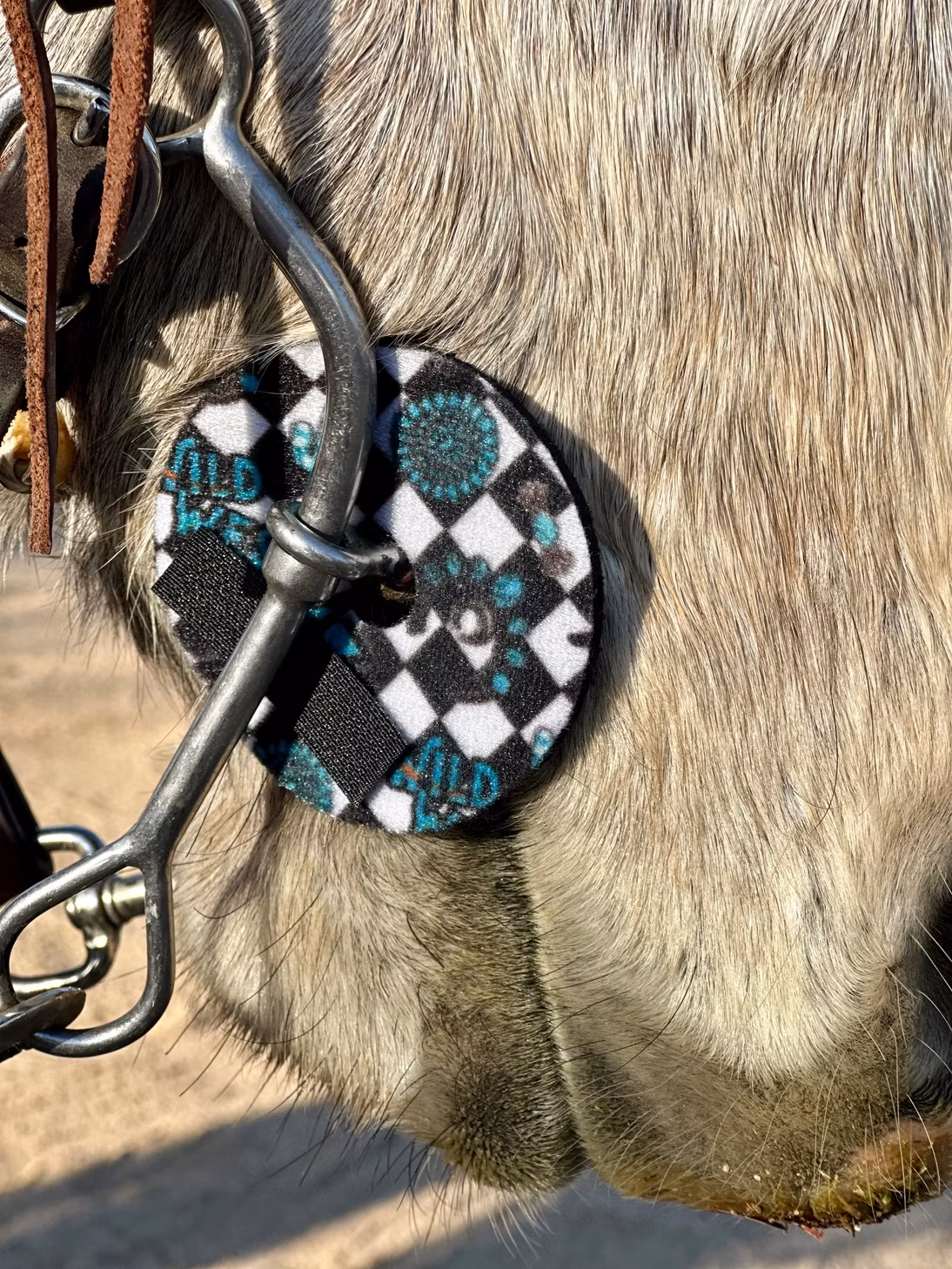 Neoprene Bit Guard Turquoise Glas