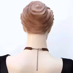 Handgjorrt Halsband Native Brown