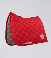 Atlas Close Contact Dressage Square Red