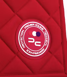Atlas Close Contact Dressage Square Red