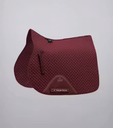 Pony Plain Cotton GP/Jump Square Burgundy