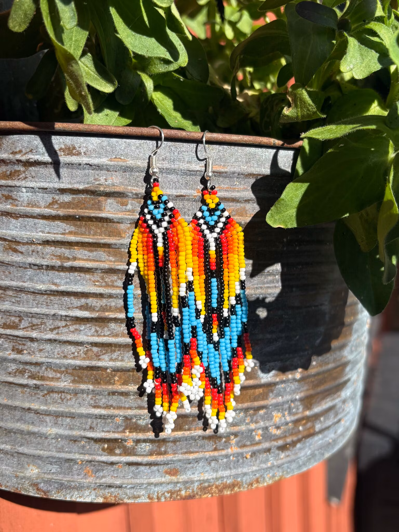 Handgjorda Örhängen Native