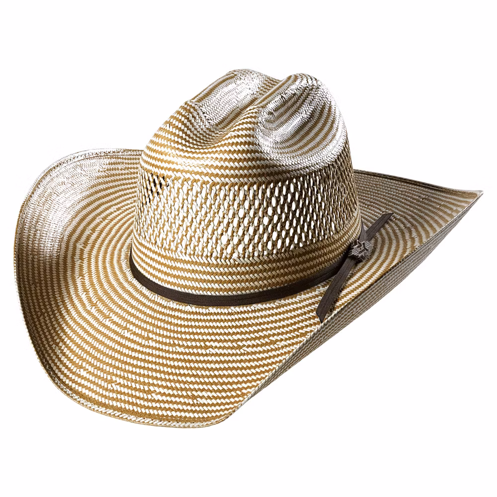 Stars & Stripes Straw Hat Timber