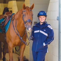 Woof Wear Hi Vis All Season Waterproof Jacket Navy