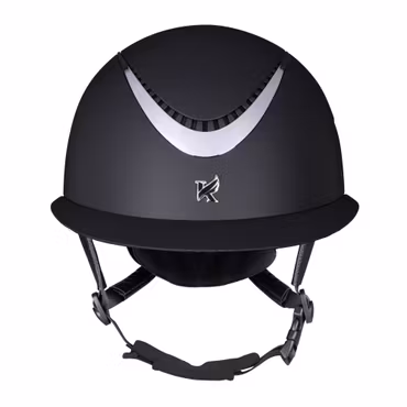 Karben Elisa Ellipse Ridhjälm Black/Silver