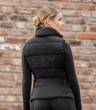 E.L.T Oxford Winter Lightweight Gilet Black