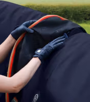 Premier Equine Buster Zero Turnout Rug with Classic Neck Cover Navy B