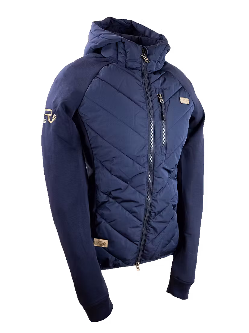 Ranch Girls Hooded Hybrid ProShield Jacka Olivia Navy