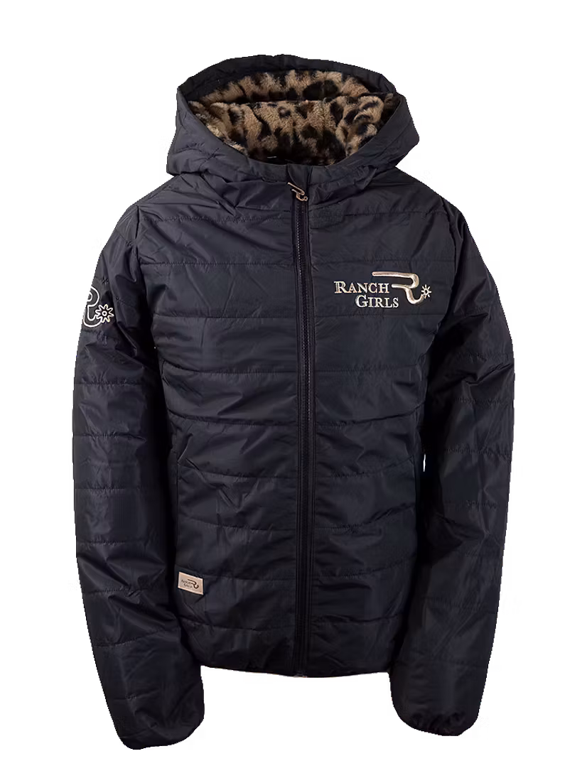 Ranch Girls Transition Jacket Beth Black/Leo